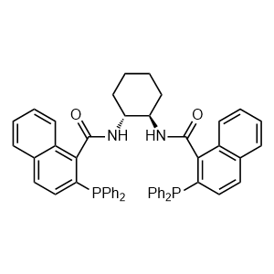 (1R,2R)-(+)-1,2-二氨基環(huán)己烷-N,N′-雙(2-苯基膦-1-萘?；?